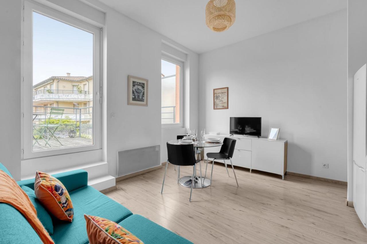 Terrasse Riquet - En Plein Coeur De Toulouse Apartman Kültér fotó